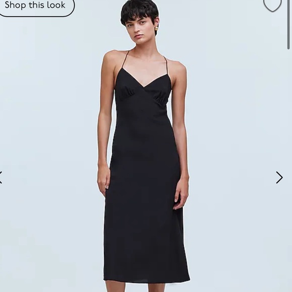 Madewell The Layton Midi Slip Dress sz. 16 - Picture 5 of 10